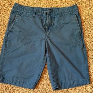 Gap Men’s Blue Cotton Casual Shorts. Size 33.